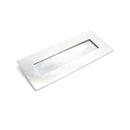 From The Anvil Small Period Letter Plate - Satin Chrome