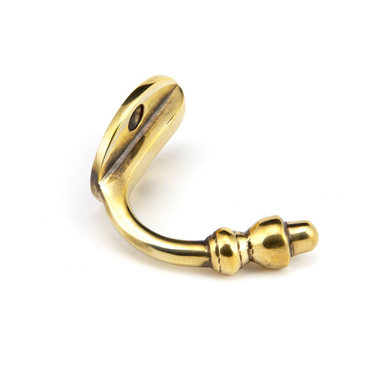 From The Anvil Coat Hook - Aged Brass