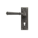 From The Anvil Regency Lock Handles - External Beeswax