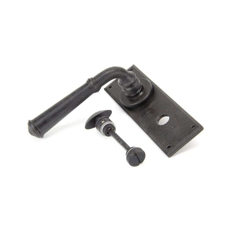 From The Anvil Regency Bathroom Handles - External Beeswax