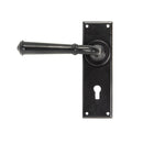 From The Anvil Regency Lock Handles - Black