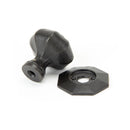 From The Anvil Octagonal Mortice Knob Handles on Round Rose - External Beeswax
