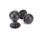 From The Anvil Regency Mortice Knob Handles on Round Rose - External Beeswax