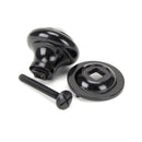 From The Anvil Regency Centre Door Knob - Black