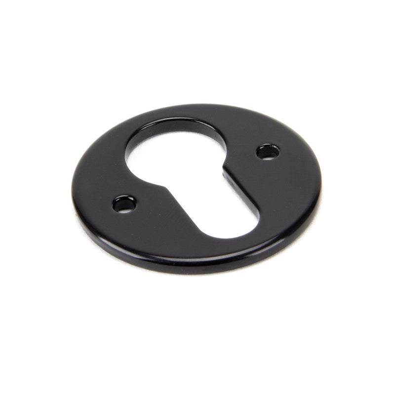 From The Anvil Regency Euro Profile Escutcheon - Black