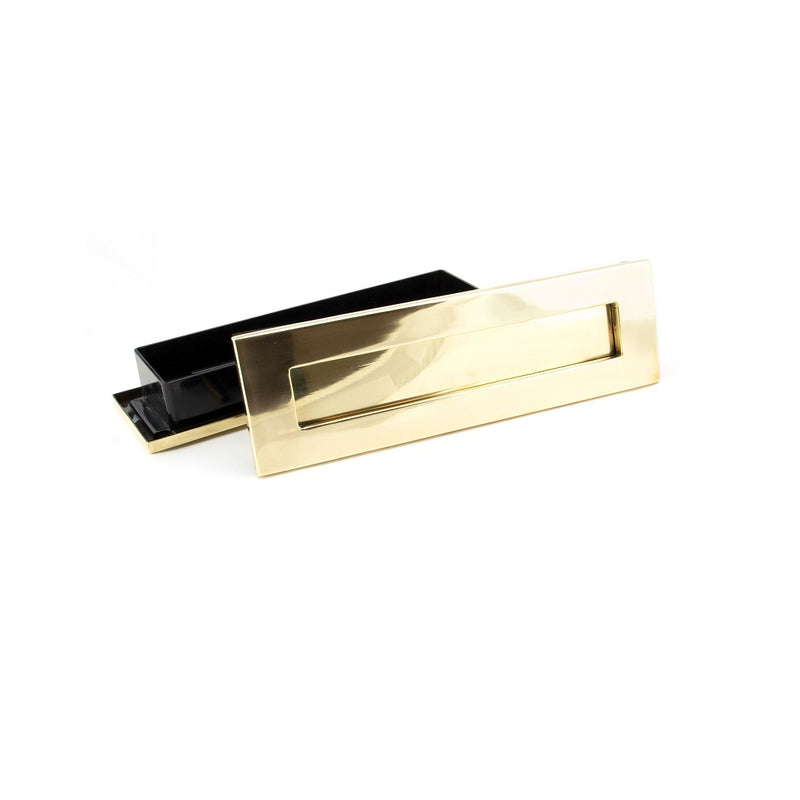 From The Anvil Traditional Letter Box - Aged Brass