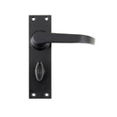 From The Anvil Deluxe Bathroom Handles - Black