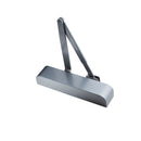 Exidor 9930 EN2-5 Overhead Door Closer With Backcheck - Radius Cover - Silver