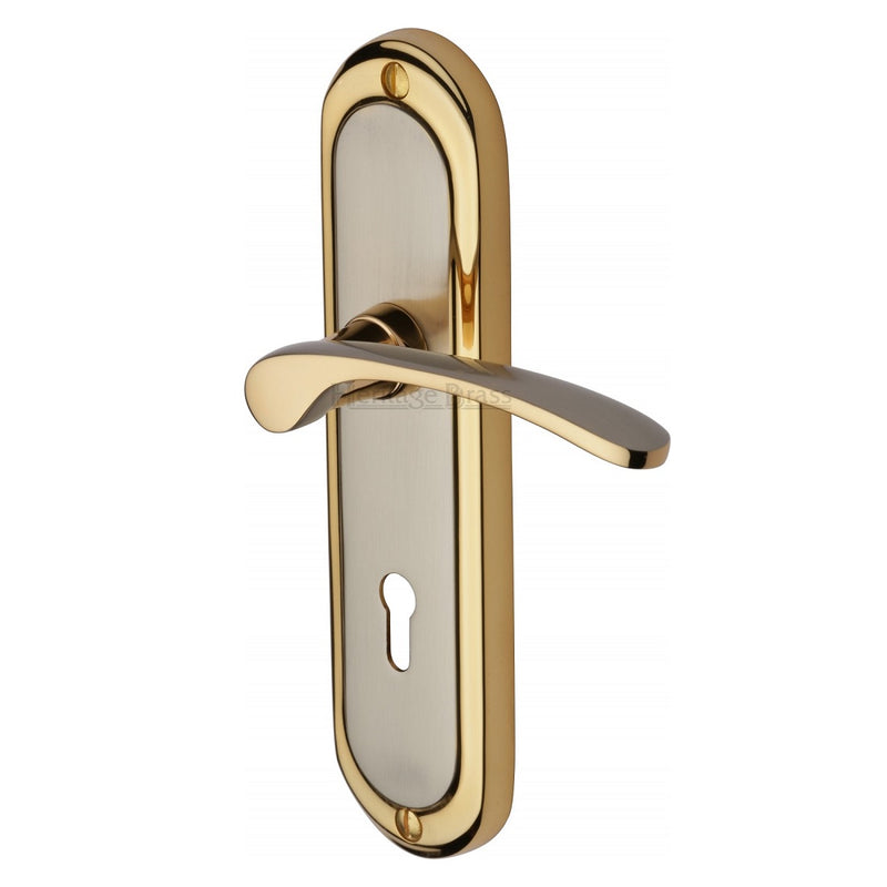 M.Marcus Ambassador Lock Handles - Jupiter Finish