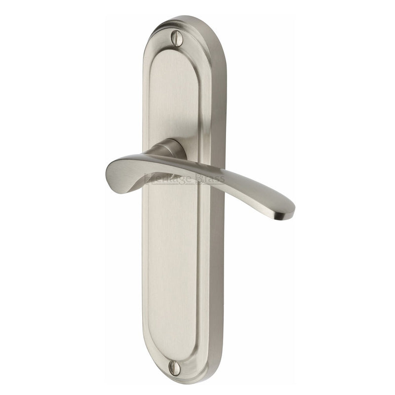 M.Marcus Ambassador Latch Handles - Satin Nickel