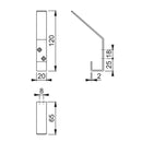 Arrone Hat and Coat Hook - SSS