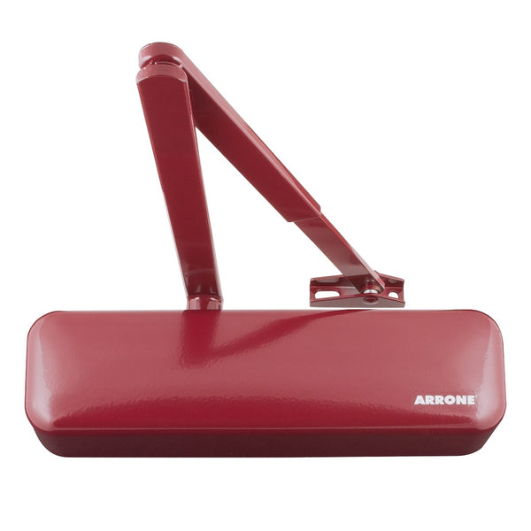 Arrone AR3500 EN2-4 Overhead Door Closer - Designer Cover - Claret (Burgundy) RAL3005