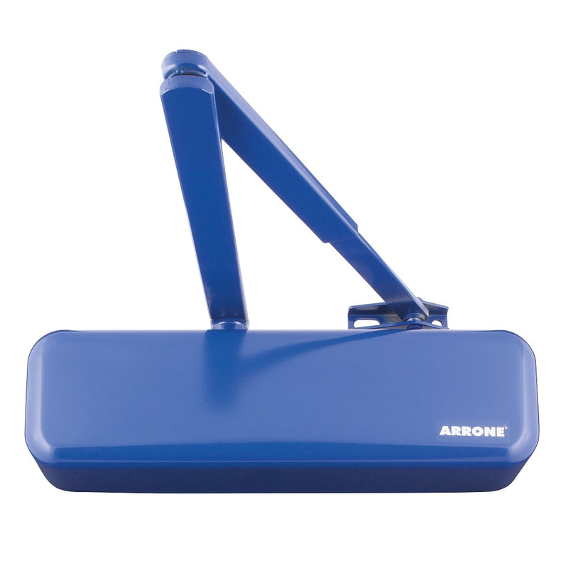 Arrone AR3500 EN2-4 Overhead Door Closer - Designer Cover - Cobalt Blue RAL5002