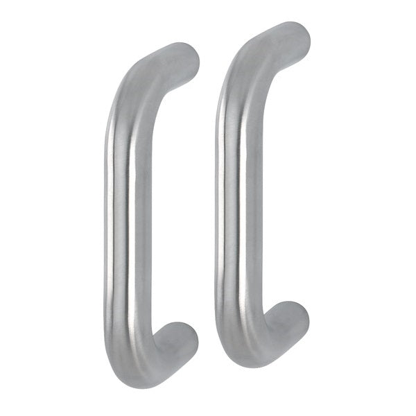 Hoppe 20mmØ "D" Back to Back Pull Handles 150mm - Grade 316 Satin Stainless Steel