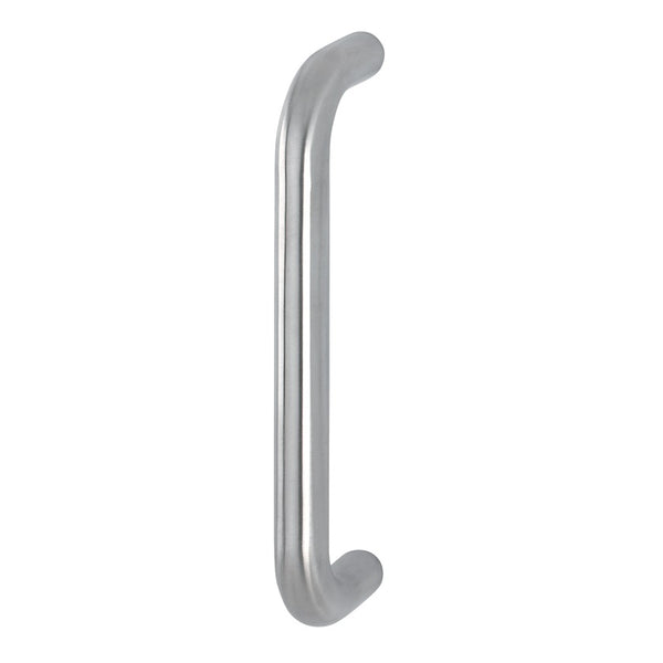 Hoppe 20mmØ "D" Bolt Through Fixing Pull Handle 225mm - Grade 316 Polished Stainless Steel