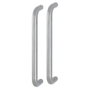 Hoppe 20mmØ "D" Back to Back Pull Handles 300mm - Grade 316 Satin Stainless Steel