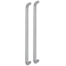 Hoppe 20mmØ "D" Back to Back Pull Handles 425mm - Grade 316 Satin Stainless Steel