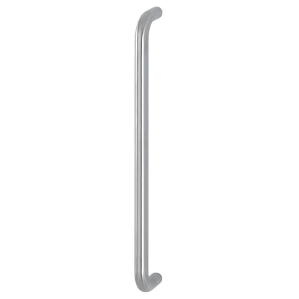 Hoppe 20mmØ "D" Bolt Through Fixing Pull Handle 425mm - Grade 316 Satin Stainless Steel