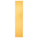 Arrone Finger Plate 350mm x 75mm - PVD Brass