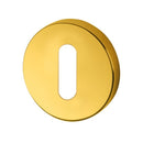 Hoppe Lever Key Escutcheon (pair) - PVD Brass