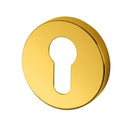 Hoppe Euro Cylinder Escutcheon (pair) - PVD Brass