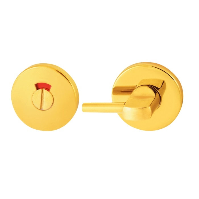Hoppe Disabled Bathroom Turn & Release - PVD Brass