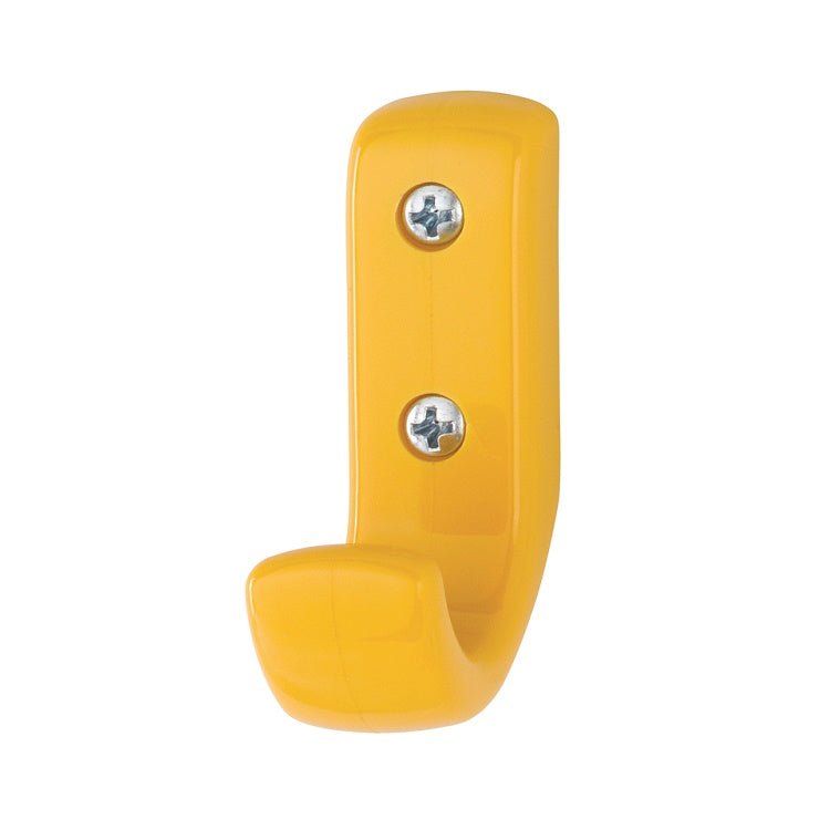 Hoppe Nylon Robe Hook - Golden Yellow RAL1004