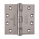 Arrone 102x102mm (4" x 4") Grade 13 Ball Bearing Butt Hinges (pair) - SSS