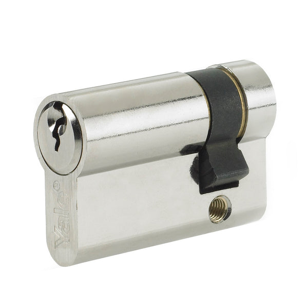 Yale Security 6 Pin Euro Single Cylinder - 60/10 (70mm) - Nickel Plated