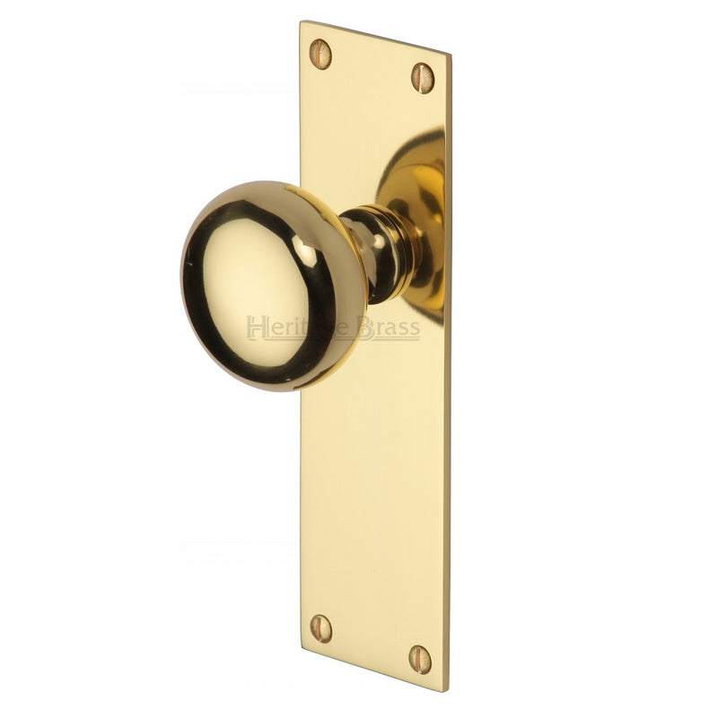 M.Marcus Balmoral Latch Handles - Polished Brass