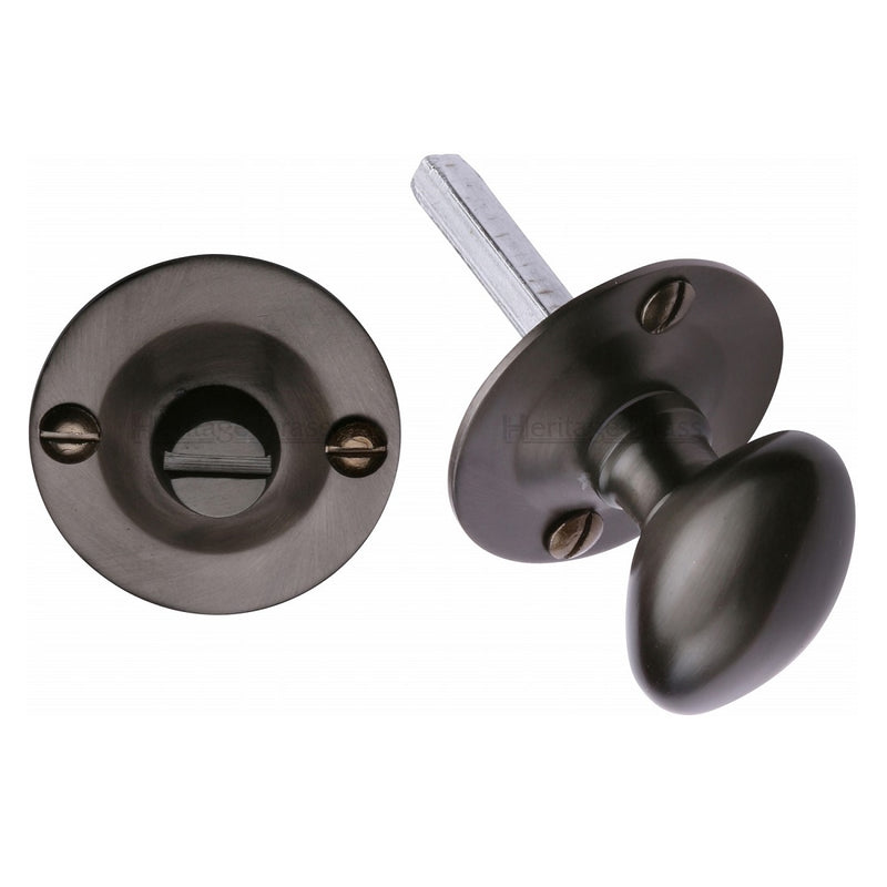 M.Marcus Bathroom Thumbturn & Release - Matt Bronze