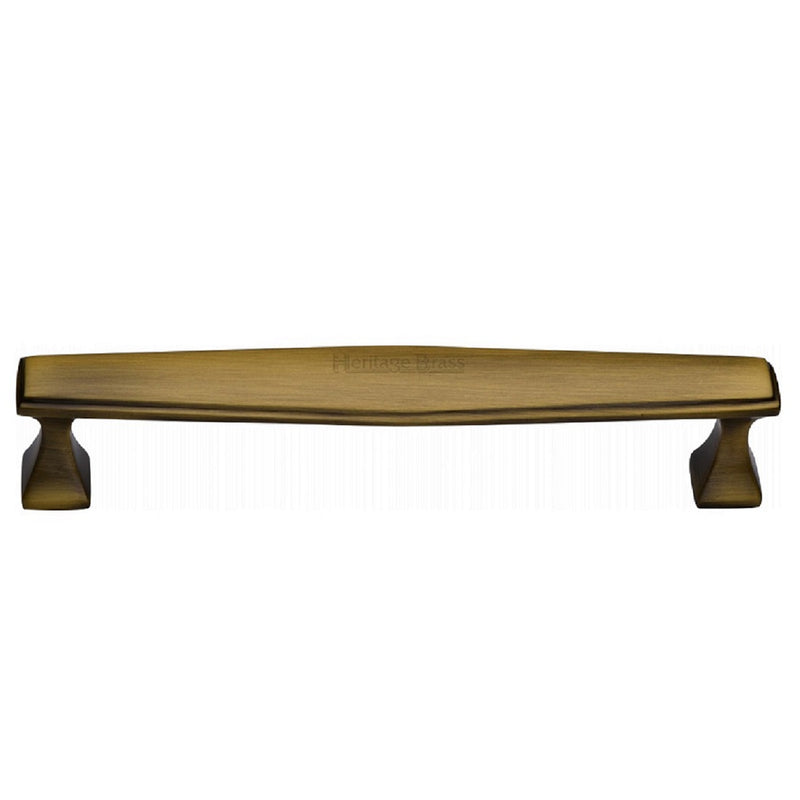 M.Marcus Deco Design Cabinet Pull 254mm - Antique Brass