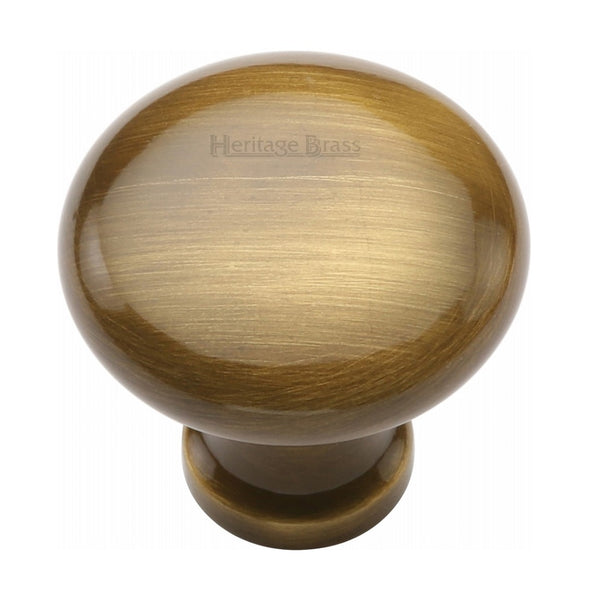 M.Marcus Mushroom Cabinet Knob 32mm - Antique Brass