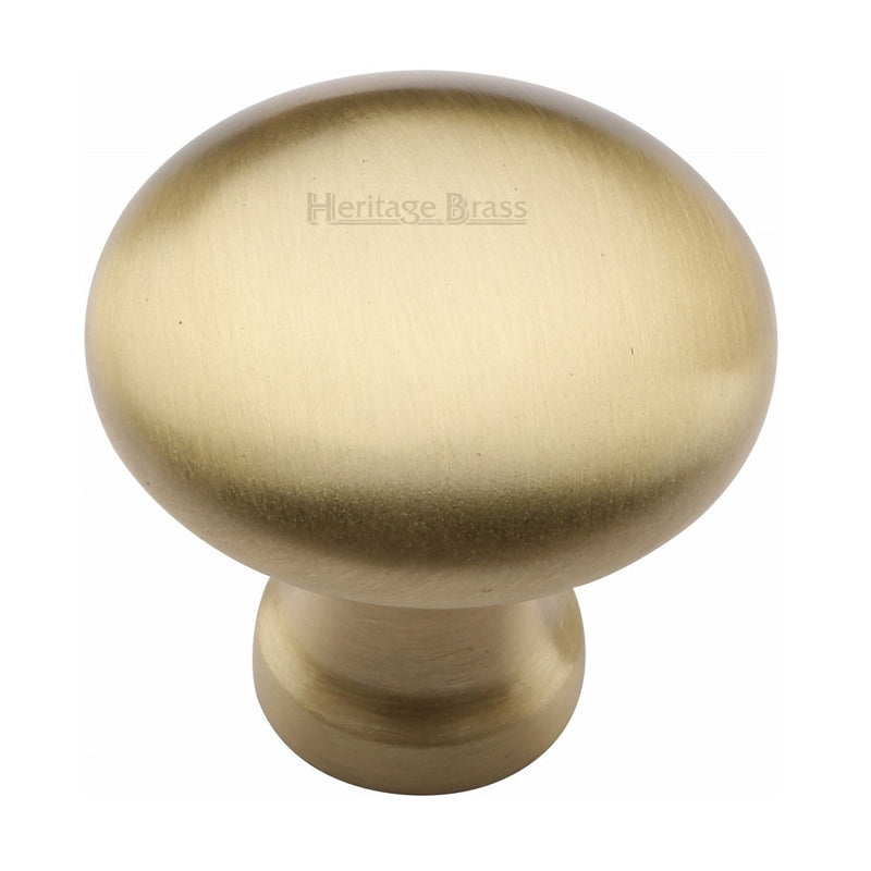 M.Marcus Mushroom Cabinet Knob 32mm - Satin Brass