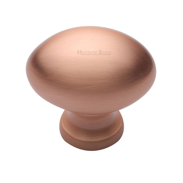 M.Marcus Oval Cabinet Knob 32mm - Satin Rose Gold