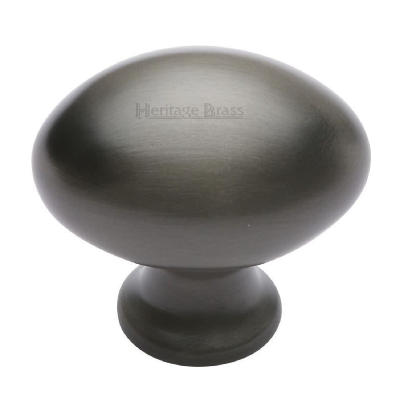 M.Marcus Oval Cabinet Knob 38mm - Matt Bronze