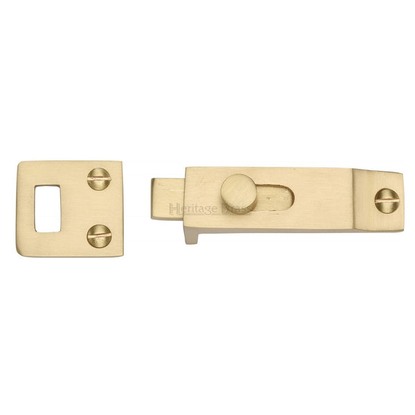 M.Marcus Slide Bolt - Satin Brass