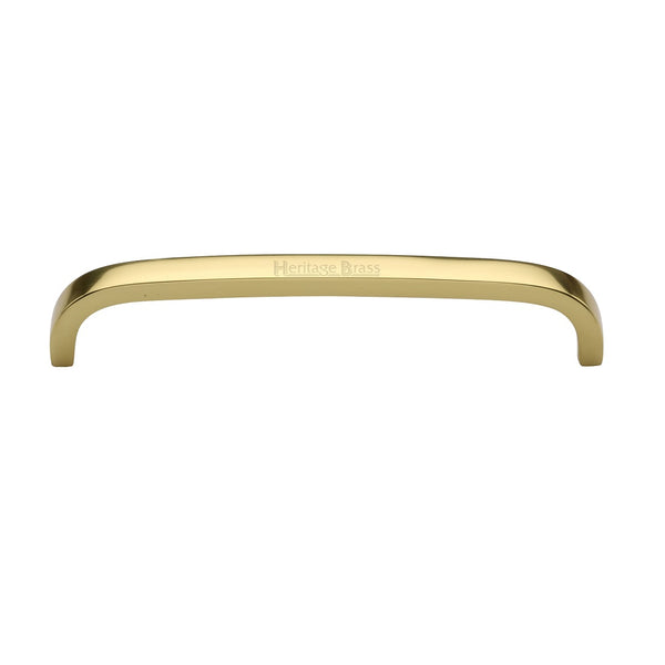 M.Marcus D Type Cabinet Pull 152mm - Polished Brass