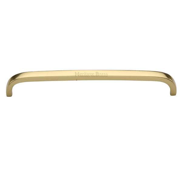 M.Marcus D Type Cabinet Pull 203mm - Polished Brass