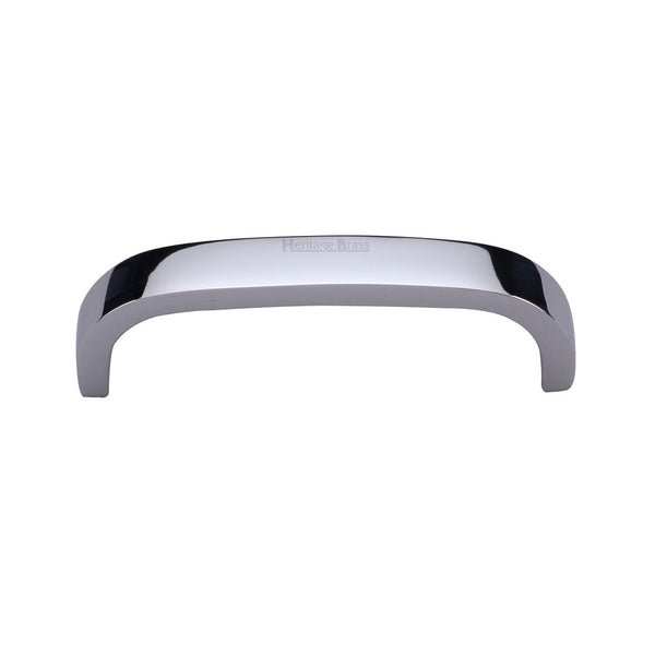 M.Marcus D Type Cabinet Pull 89mm - Polished Chrome