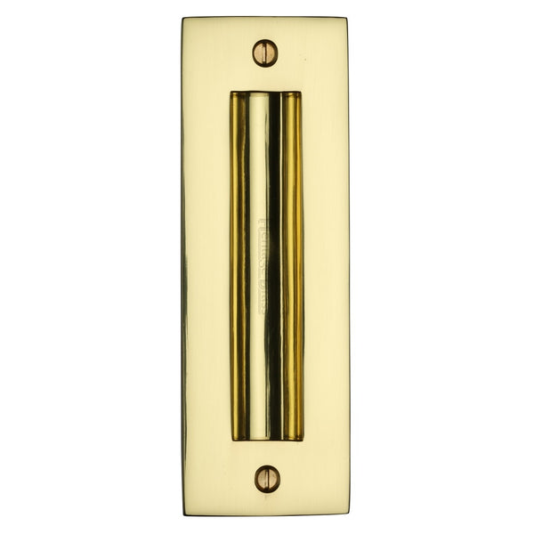 M.Marcus Flush Pull Handle 152mm - Polished Brass