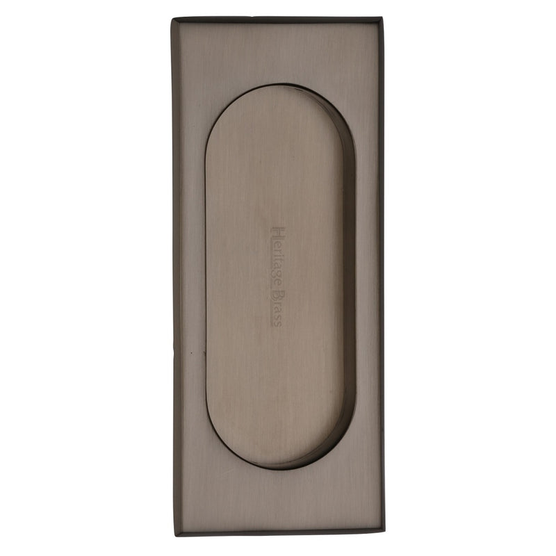 M.Marcus Flush Pull Handle 105mm - Matt Bronze