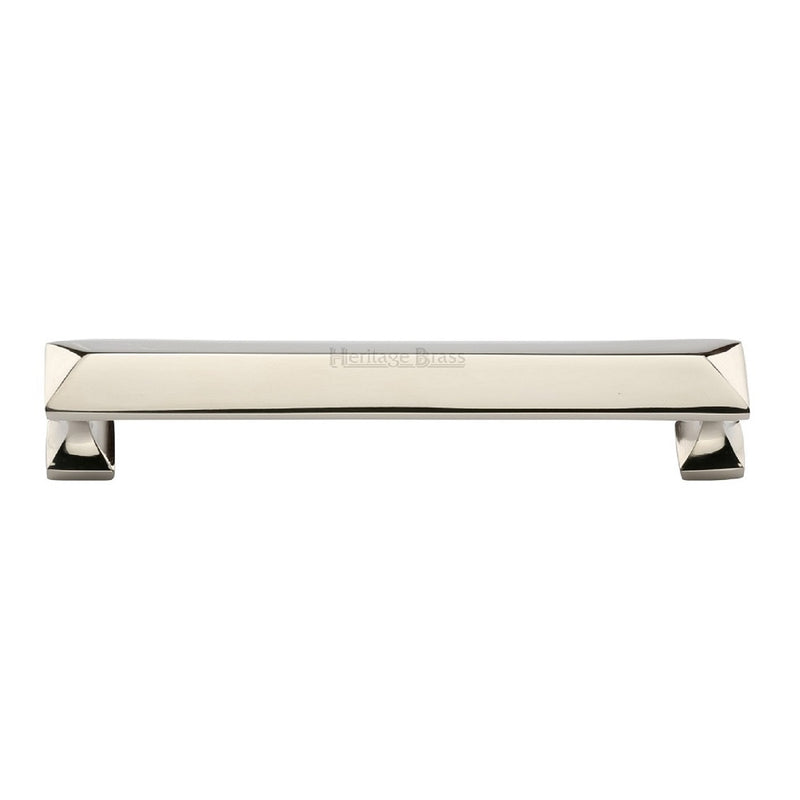 M.Marcus Pyramid Design Cabinet Pull 203mm - Polished Nickel