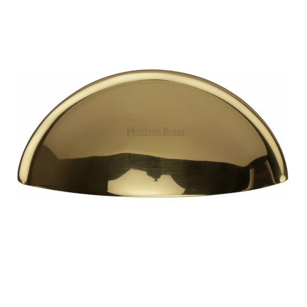 M.Marcus Cup Handle Drawer Pull - Polished Brass