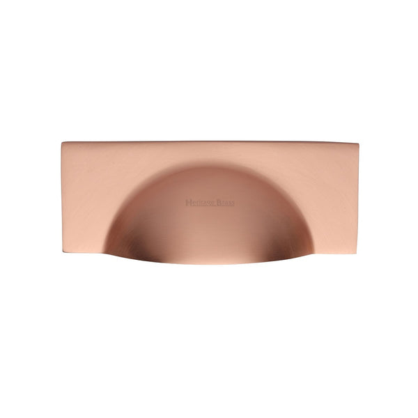 M.Marcus Cup Handle Drawer Pull 57mm - Satin Rose Gold