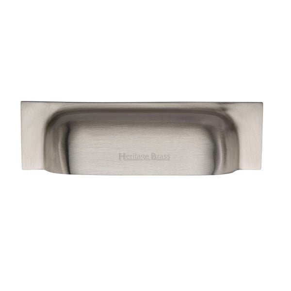 M.Marcus Cup Handle Drawer Pull 145mm - Satin Nickel