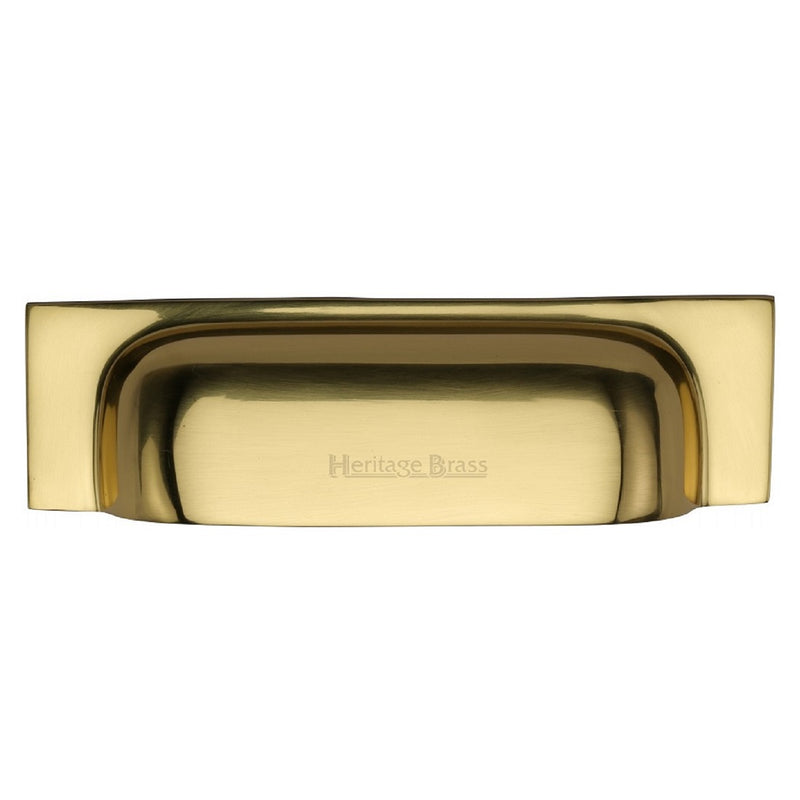 M.Marcus Cup Handle Drawer Pull 221mm - Polished Brass