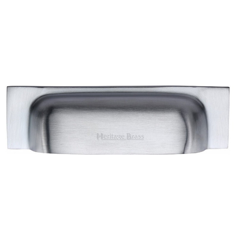 M.Marcus Cup Handle Drawer Pull 221mm - Satin Chrome