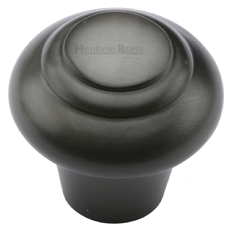M.Marcus Ringed Cabinet Knob 38mm - Matt Bronze