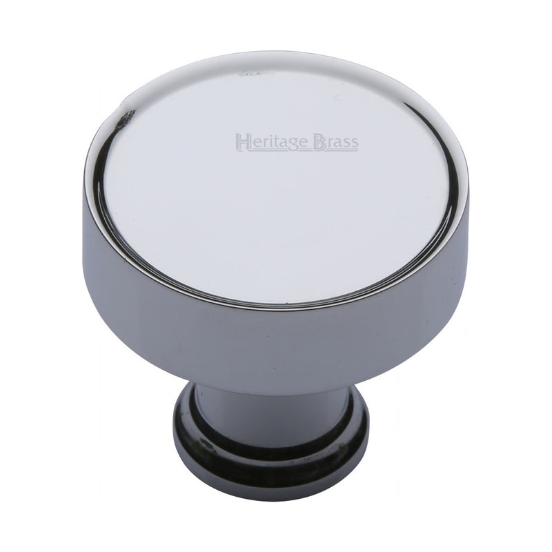 M.Marcus Florence Design Cabinet Knob - Polished Chrome